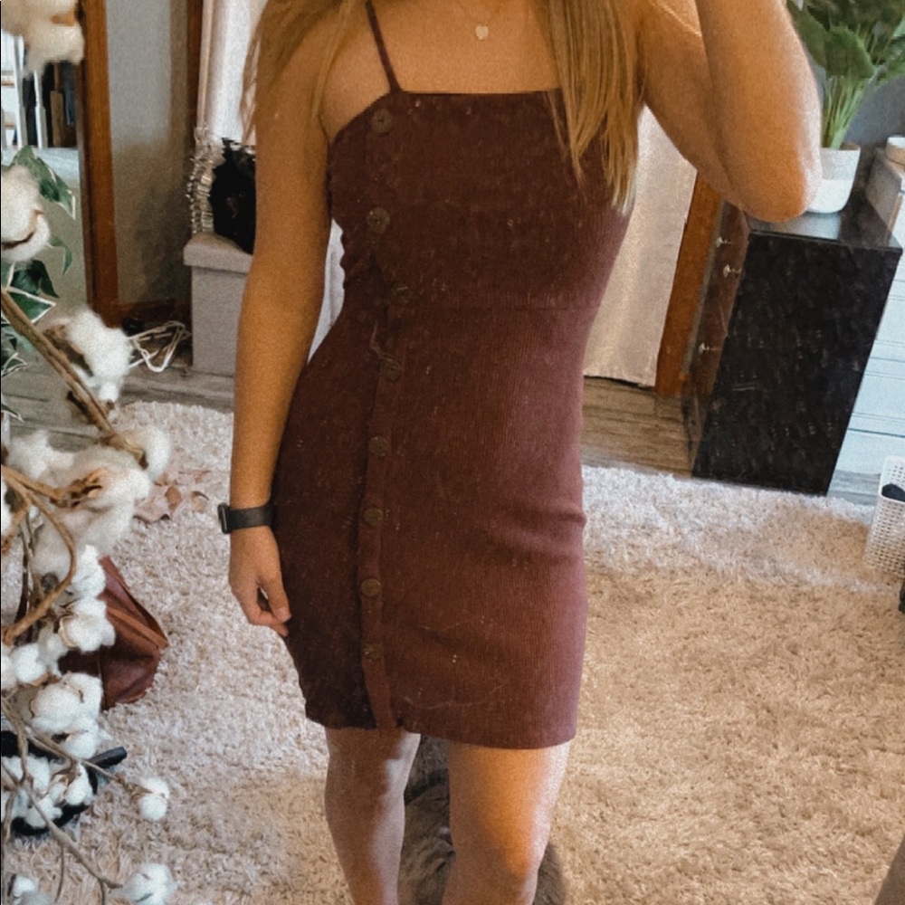 Boutique Maroon Dress